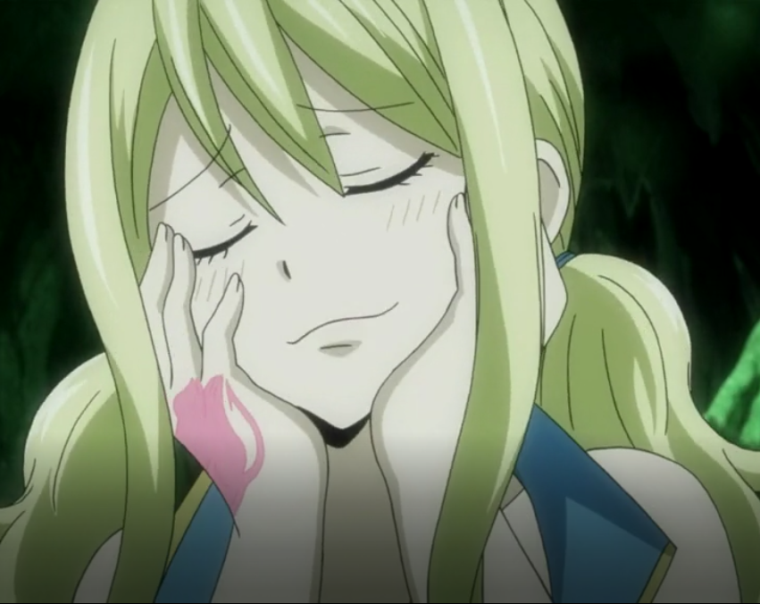 Day 145 of 366 of NaluNatsu getting embarrassed when saving Lucy and Happy outing him lol.Lucy enjoying it