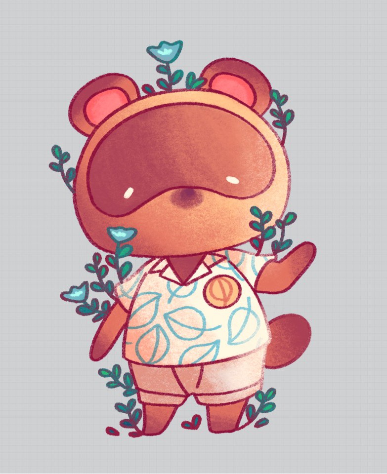 tossedleaf's tweet photo. Hello tom nook. Stop taking my money!

Will be available as a 2x3 stickers soon
.
.
.
#acnh #animalcrossing #animalcrossingnewhorizons #newhorizons #sticker #art #digitalart #tomnook #doodles #plant  #nature https://t.co/W5efpakMyk