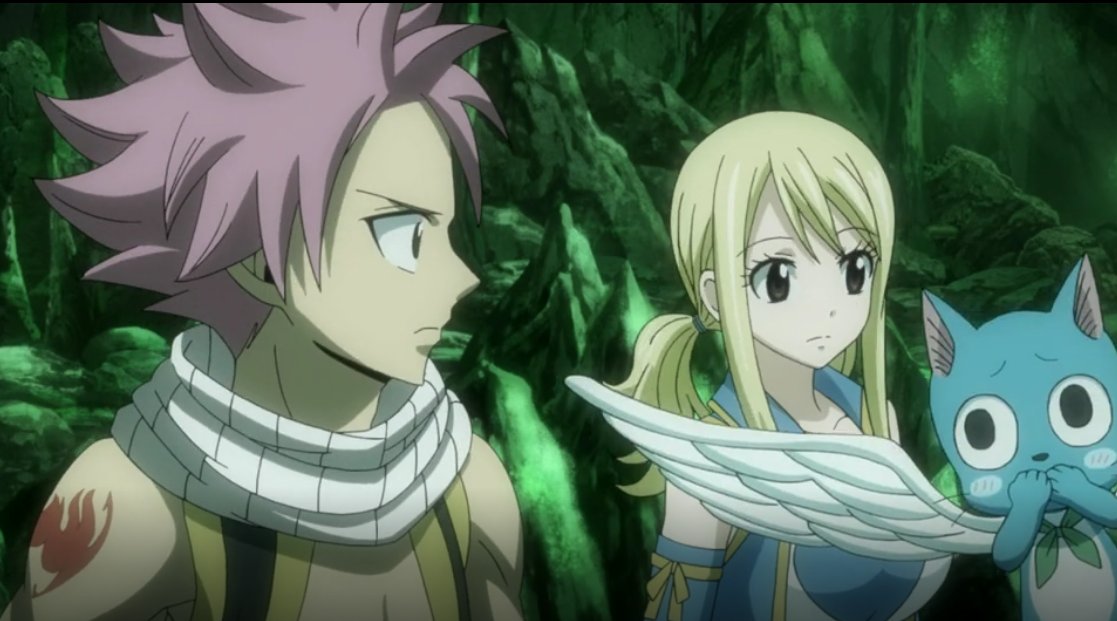 Day 145 of 366 of NaluNatsu getting embarrassed when saving Lucy and Happy outing him lol.Lucy enjoying it