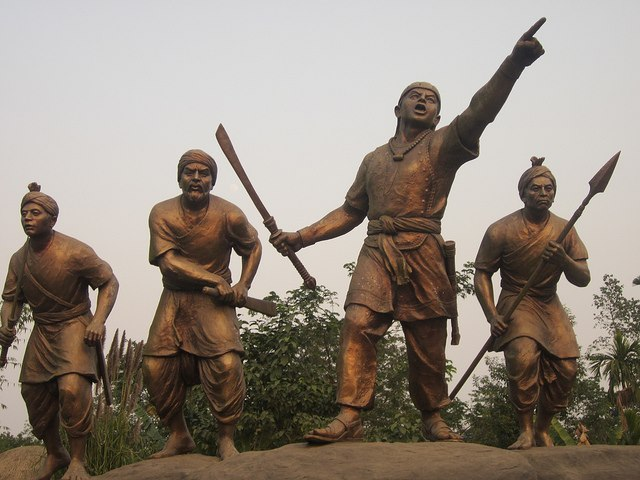 The Ahoms wrested control of Guwahati back in the Battle of Itakhuli in 1682 and maintained it till the end of their rule.