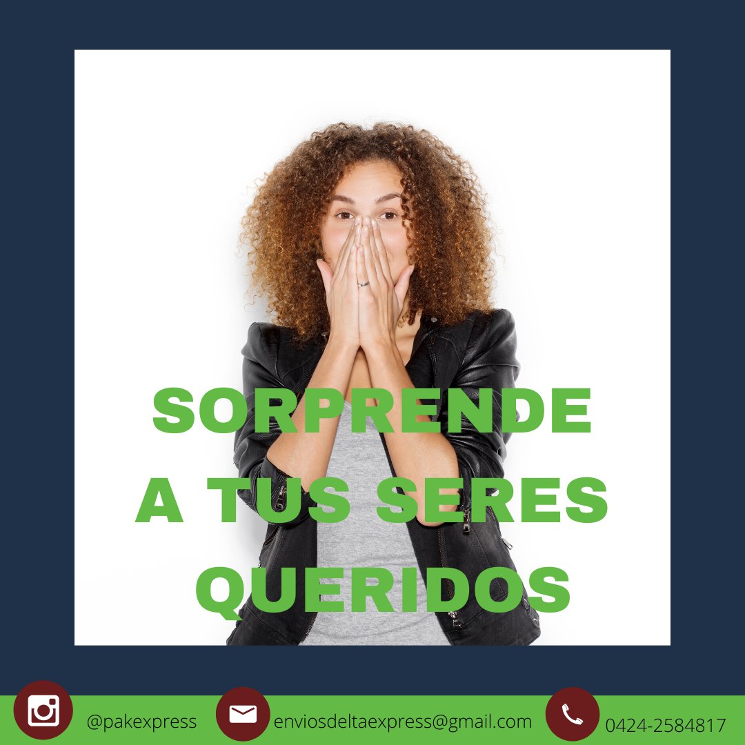 Pakexpress's tweet photo. Enviale a tus seres queridos y sorprendelos.
.

Contáctanos por email serviciospakexpress@gmail.com
.

#envíosinternacionales
#envíos #enviosenccs
#paqueteria #logística
#mensajería #encomiendas
#courrierinternational
#puertapuerta #dhl
#dhlexpress
#pakexpress
#enviospakexpress https://t.co/bcqPC6d1WI