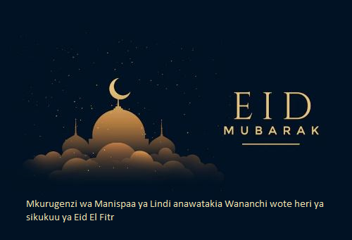 lindimanispaa's tweet photo. Mkurugenzi wa Manispaa ya Lindi anawatakia wananchi wote heri ya sikukuu ya Eid El Fitr. https://t.co/EGbnDlaEg3