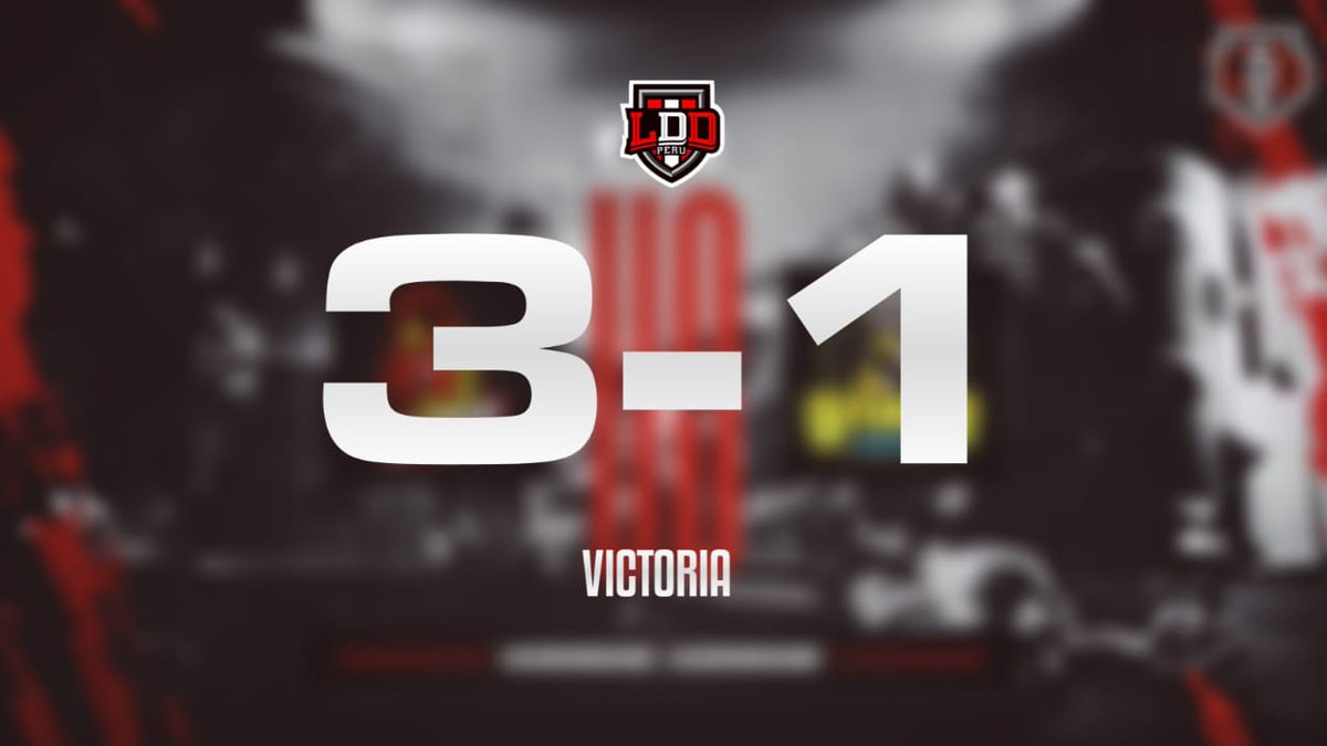 InkaEsports's tweet photo. #Victoria
En esta ocasiรณn los mortales fuimos mรกs que los dioses para asรญ poder brindarnos 3 puntos mรกs en la tabla de la #LDD ๐ต๐ช
๐ @LigaDivisionPE
๐ @OlimpoSquad
๐ 3-1
#GoInkas https://t.co/A9zbZlE7KA