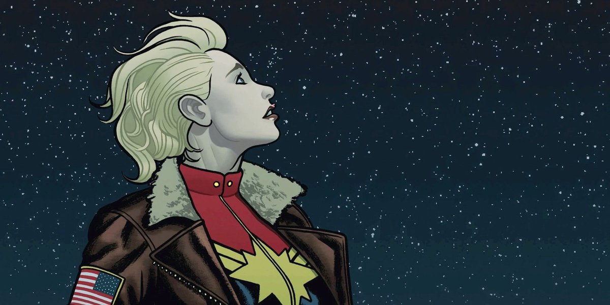 What if Charlize Theron was Carol Danvers?