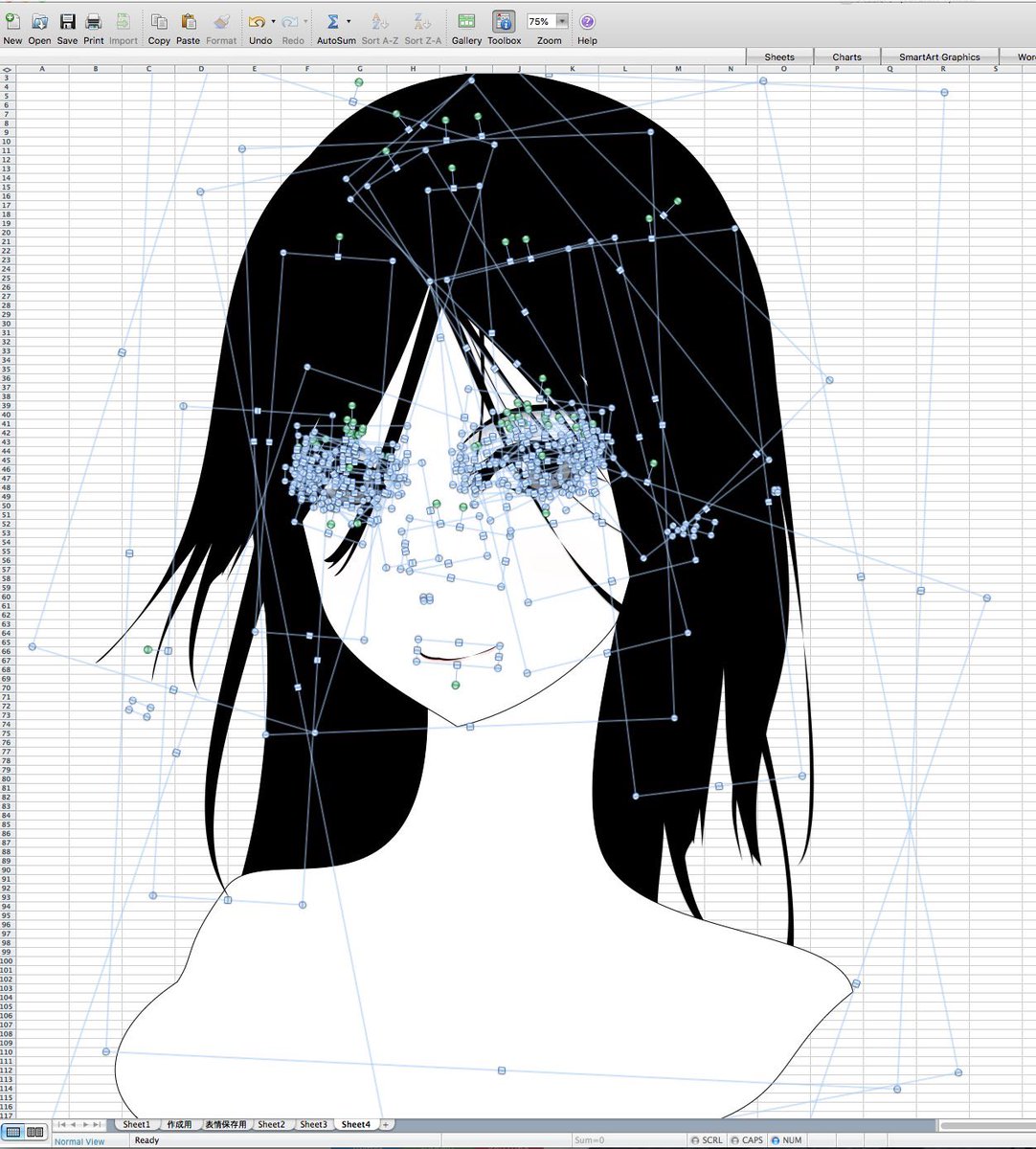 イラストを無断転載し自作発言している人がいたので Excelのバージョン教えてください と言ったらアカウントごと消滅した Togetter
