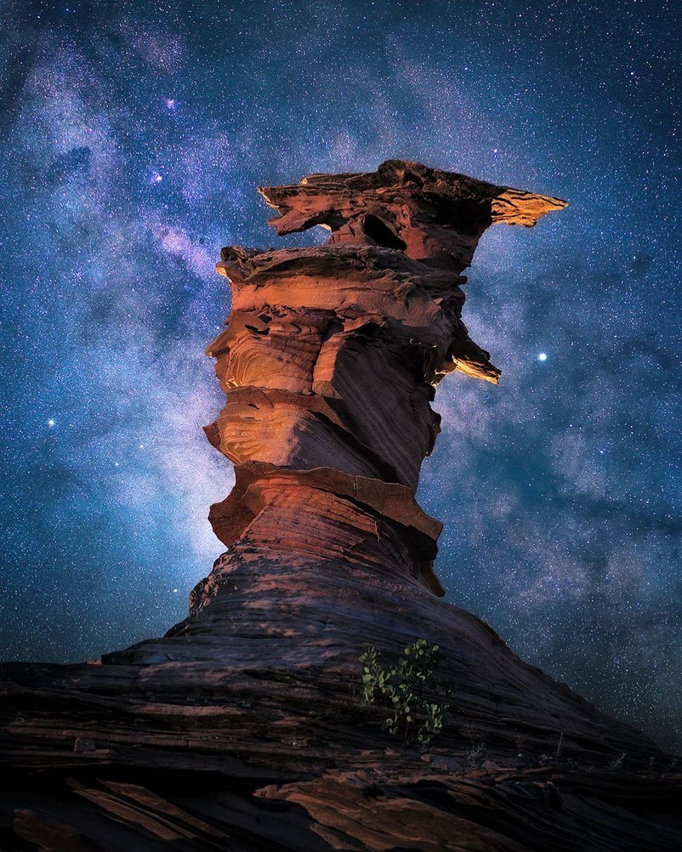 “Everything has its wonders, even darkness and silence, and I learn, whatever state I am in, therein to be content.” ~ Helen Keller 👌🏼
.
📍 Coyote Buttes South, Arizona
.
.
.
#arizonahiking #arizonasky #coyotebuttes #westbysouthwest #astrophotography #astrophoto #milkyway