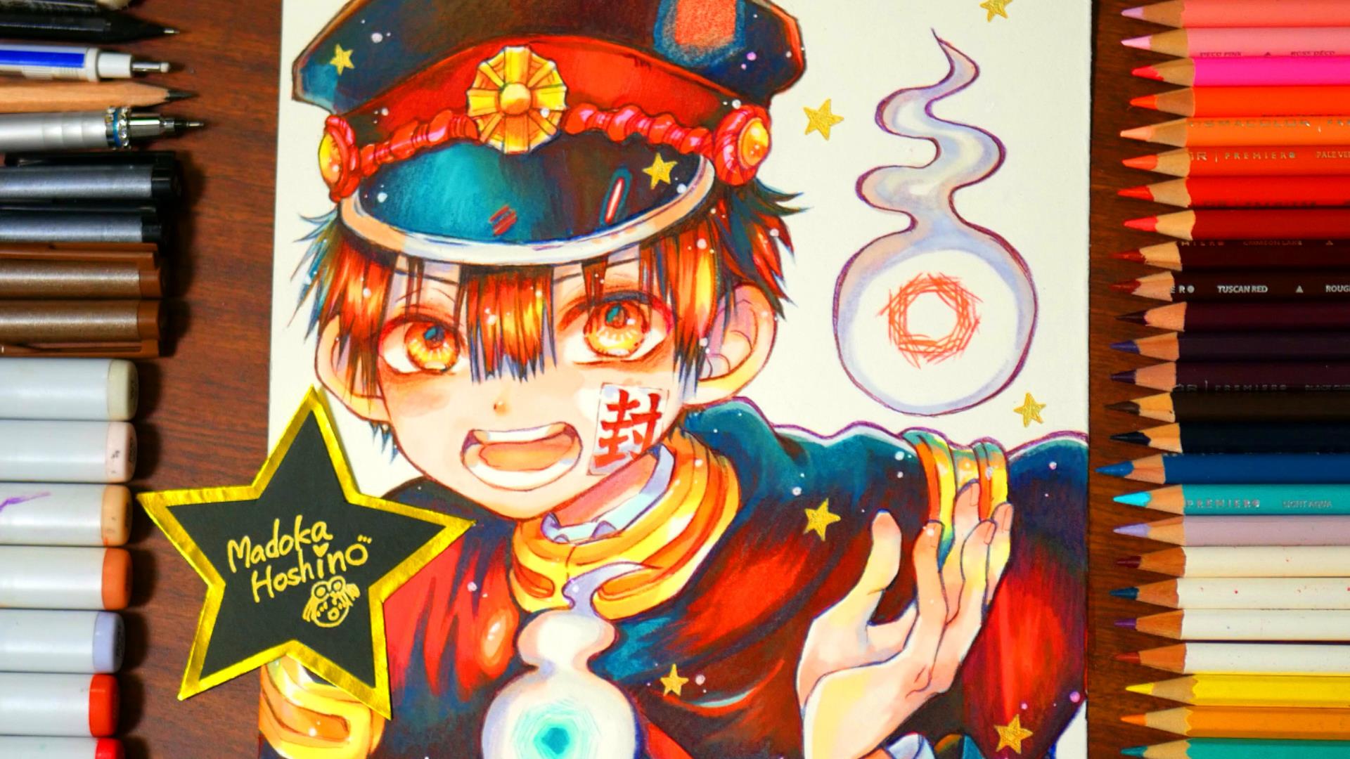 Twitter 上的 星野 お絵かきyoutube 花子くんメイキングアップ 地縛少年花子くん コピックイラスト 色鉛筆イラスト T Co Dwvtdilpj3 T Co Qemtlail0i Twitter
