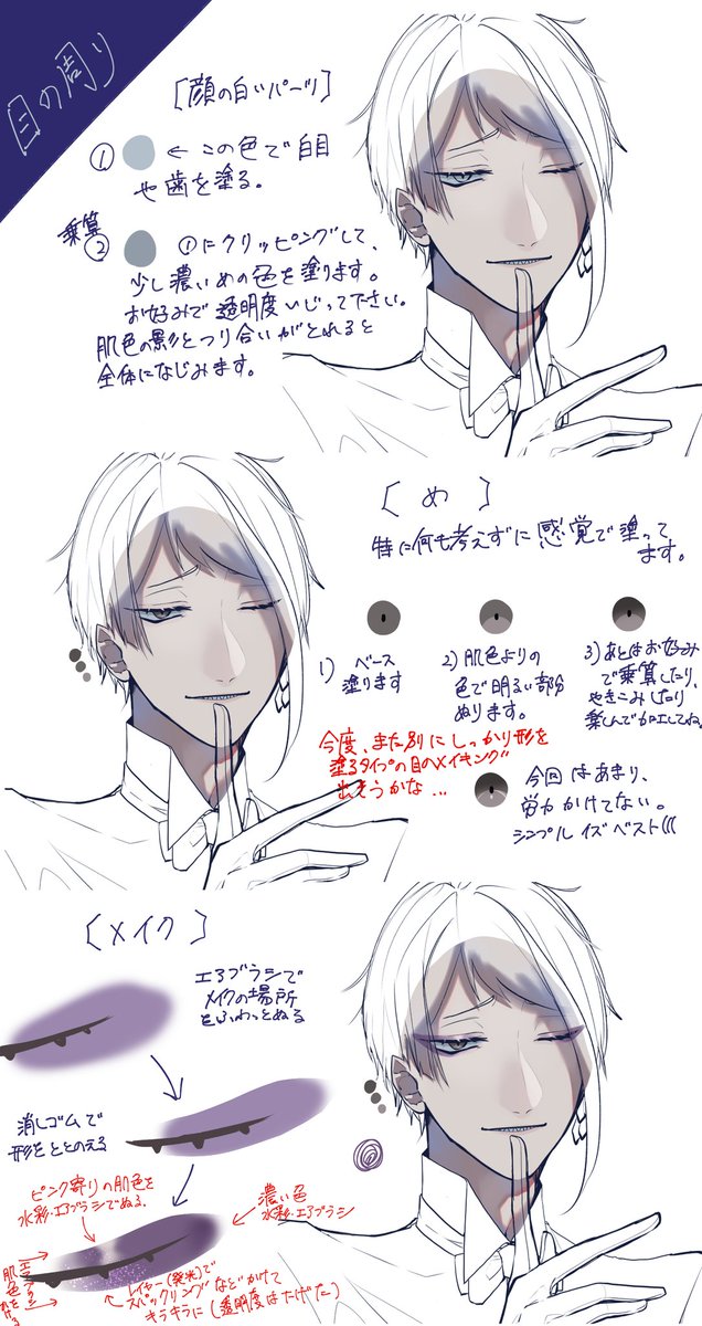 実は殴り書いたメイキングは下に続く 
