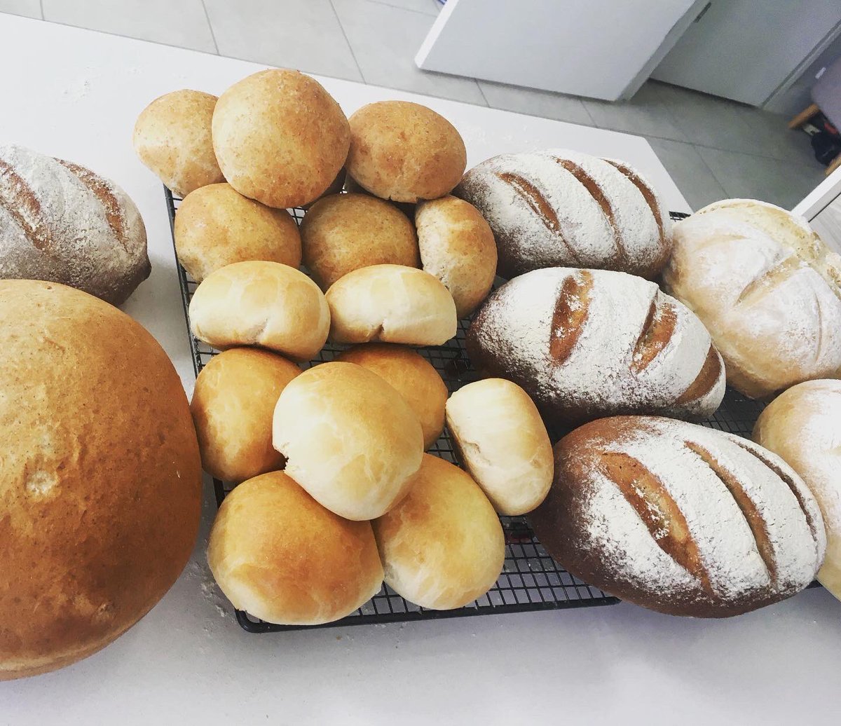 BuzzAlderin's tweet photo. Bloody love bread. #lockdownbakery @jacobalderin https://t.co/hG6Fn8Wh45
