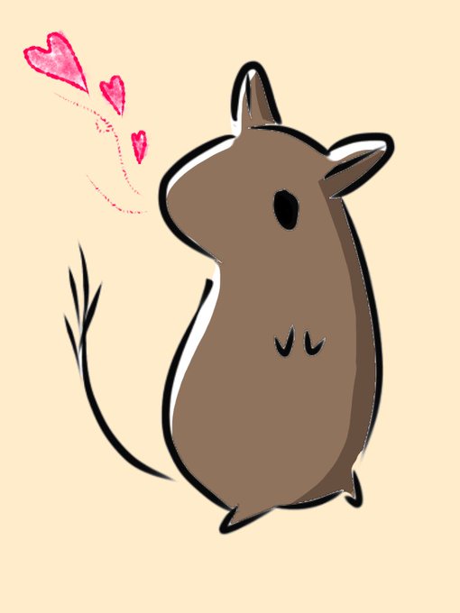 デグーのtwitterイラスト検索結果 古い順