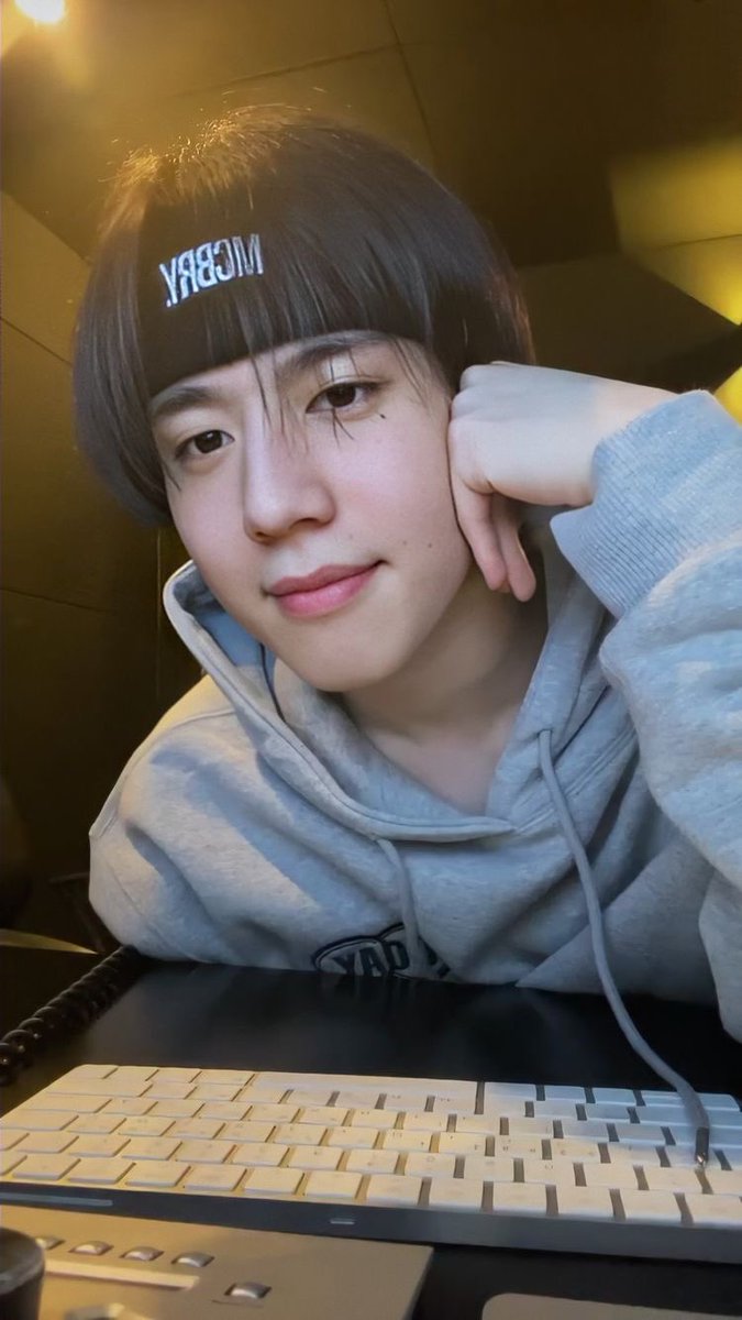 yugyeom- he's the one you ask for answers for your online classes - he's hesitant but he gives in, he also teaches you the lessons- you video call to discuss school related things- next thing you knew, you talk to each other everynight even if it's not school related