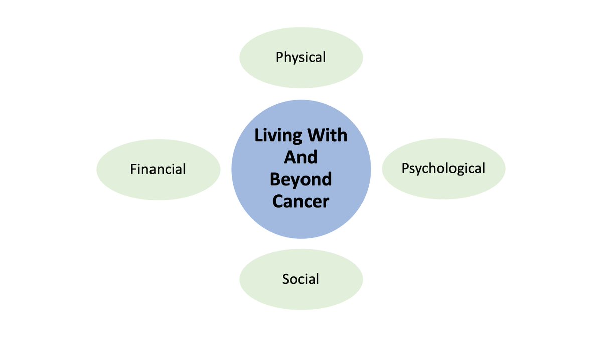 5/13 Why is "living with and beyond cancer" or  #cancer  #survivorship important  #survonc  #lwbcWhole person impacts: Physical: scars, fatigue Psycho-social: isolation, fear of cancer coming back, depression Financial: cannot return to their job @BreastDocUK