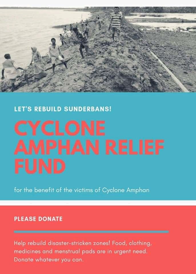One of my Student is trying to reach out to Sundarbans.  #DonateForBengal  #AmphanAftermath  #Bengal  #Sundarbans