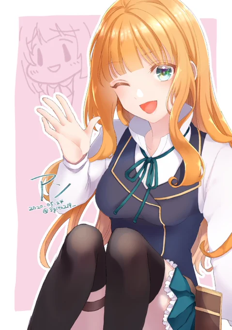 フォロワーさんの推しのやつ
アンちゃんです!

ありがたくリクエストいただいたアカさんの波動を左上に描かせていただきました✨ 