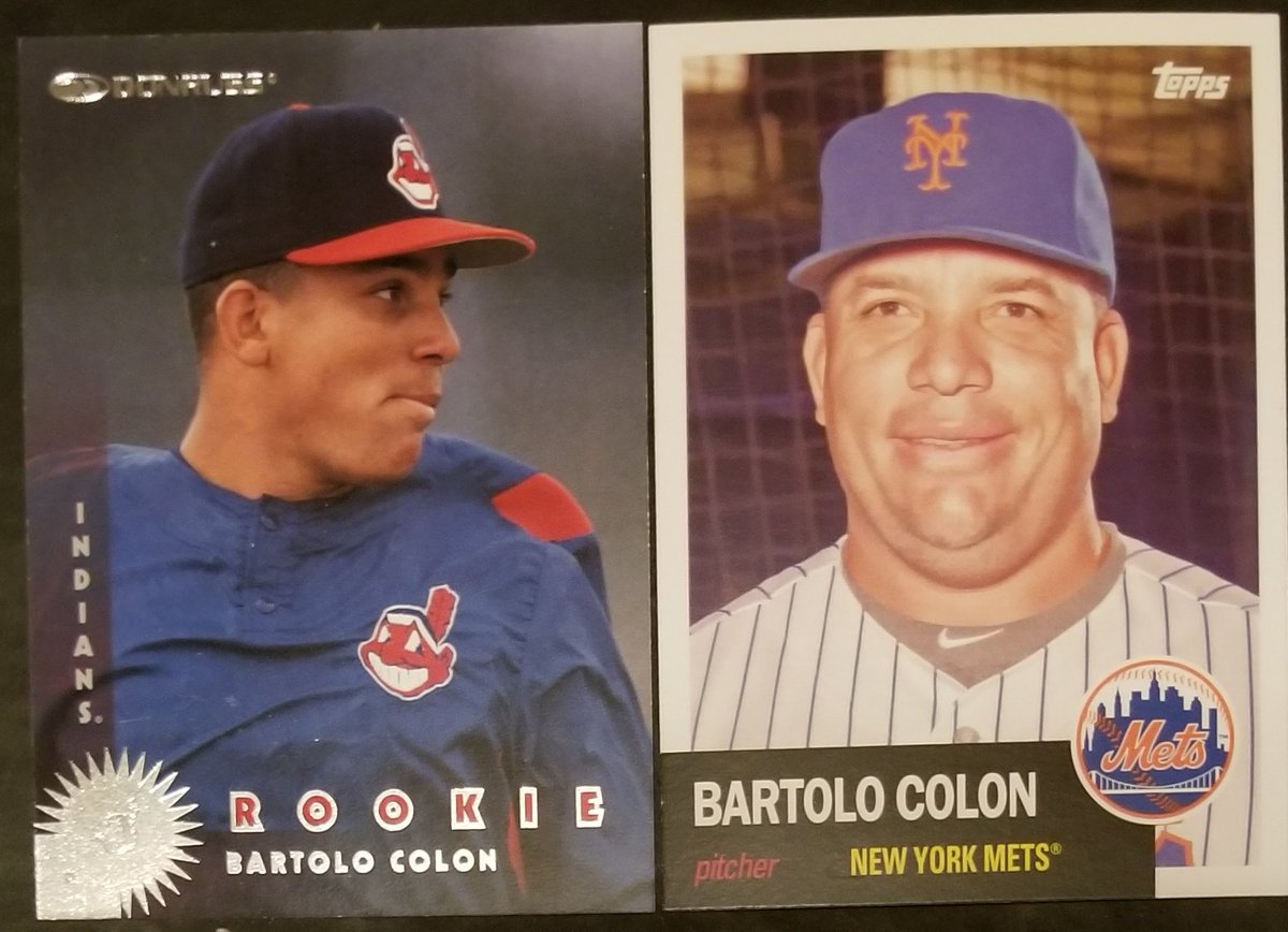 Christopher Kamka on X: Bartolo Colon 4-7 in his rookie year 247 career  wins 47 years old today  / X