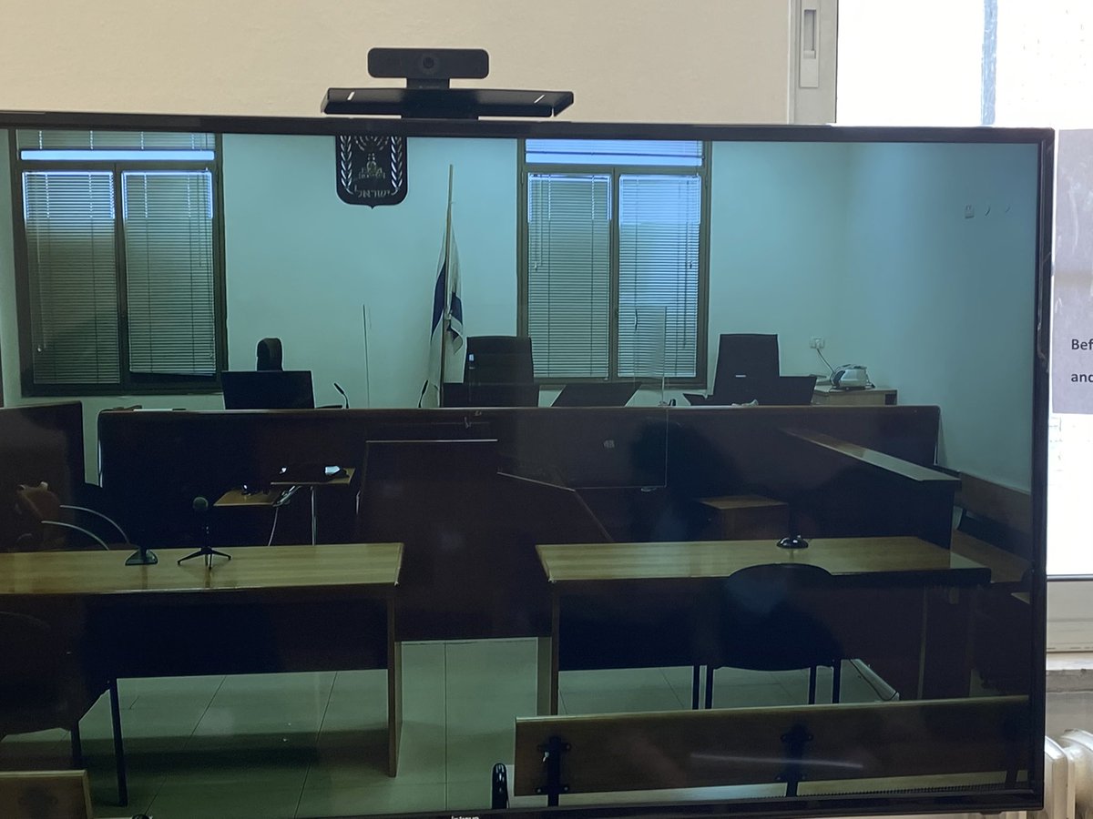 The media will watch the opening session of the Netanyahu trial on CCTV screens on the 2nd floor