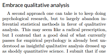 >Don't believe me? Well, then read  @talyarkoni magnificient paper "the generalizability crisis". (Background: Tal is a leading figure of the  #openscience movement in psych and, without doubt, currently the smartest person living on this earth). This is what he writes: