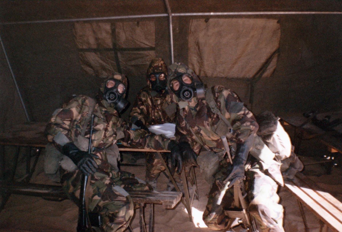 The last time I had some form of lockdown #firstgulfwar