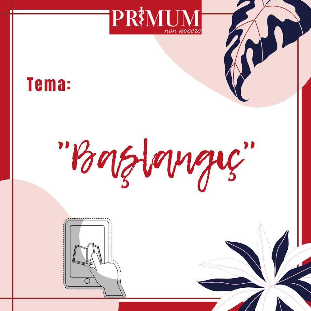 primumturkey's tweet photo. Editör takımı içerisinde yapılan toplantılar sonrasında ve değerli Kapasite Geliştirme Departmanı'nın oylamaları sonucunda Primum Dergisi'nin ilk temasının "Başlangıç" olarak seçildiğini sizlere duyurmaktan mutluluk duyuyoruz. https://t.co/pg3bGLgrUI