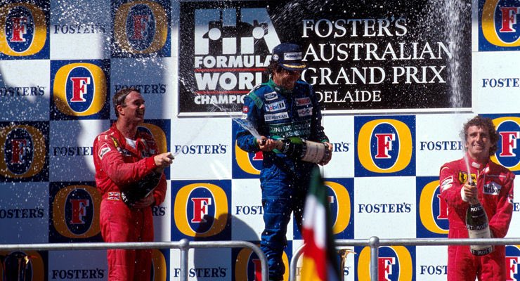 1990He changed team again. To Benetton. And after the bad years at lotus this was a way better deal.P3 in the world championship with 2 wins. His first wins since 1987. An 2 more podiums. Overall a very good year.He defeated his teammate Nannini by 43/21 points. Not bad eh