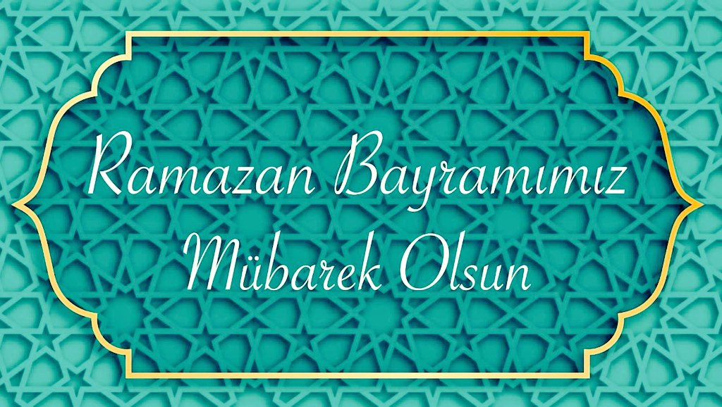 #RamazanBayramı 'nın barış, huzur ve esenlik getirmesi dileği ile tüm İslam aleminin ramazan bayramı mübarek olsun. Allah cümlemize nice bayramlara ulaştırsın. 🌸