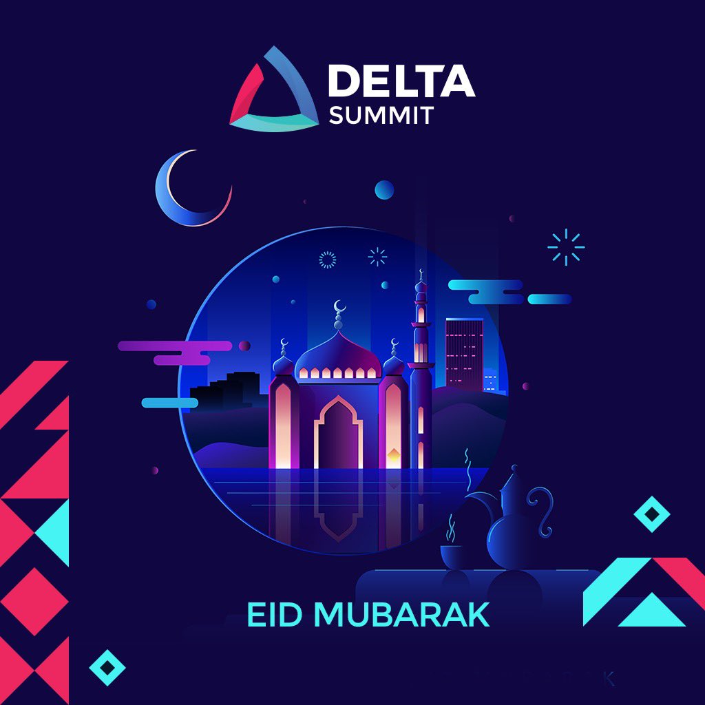 On this festive occasion, we wish you all a day filled with lots of smiles and happy moments. Eid Mubarak from the DELTA Summit team. 
كل عام و انتم بخير 🙂 🌙