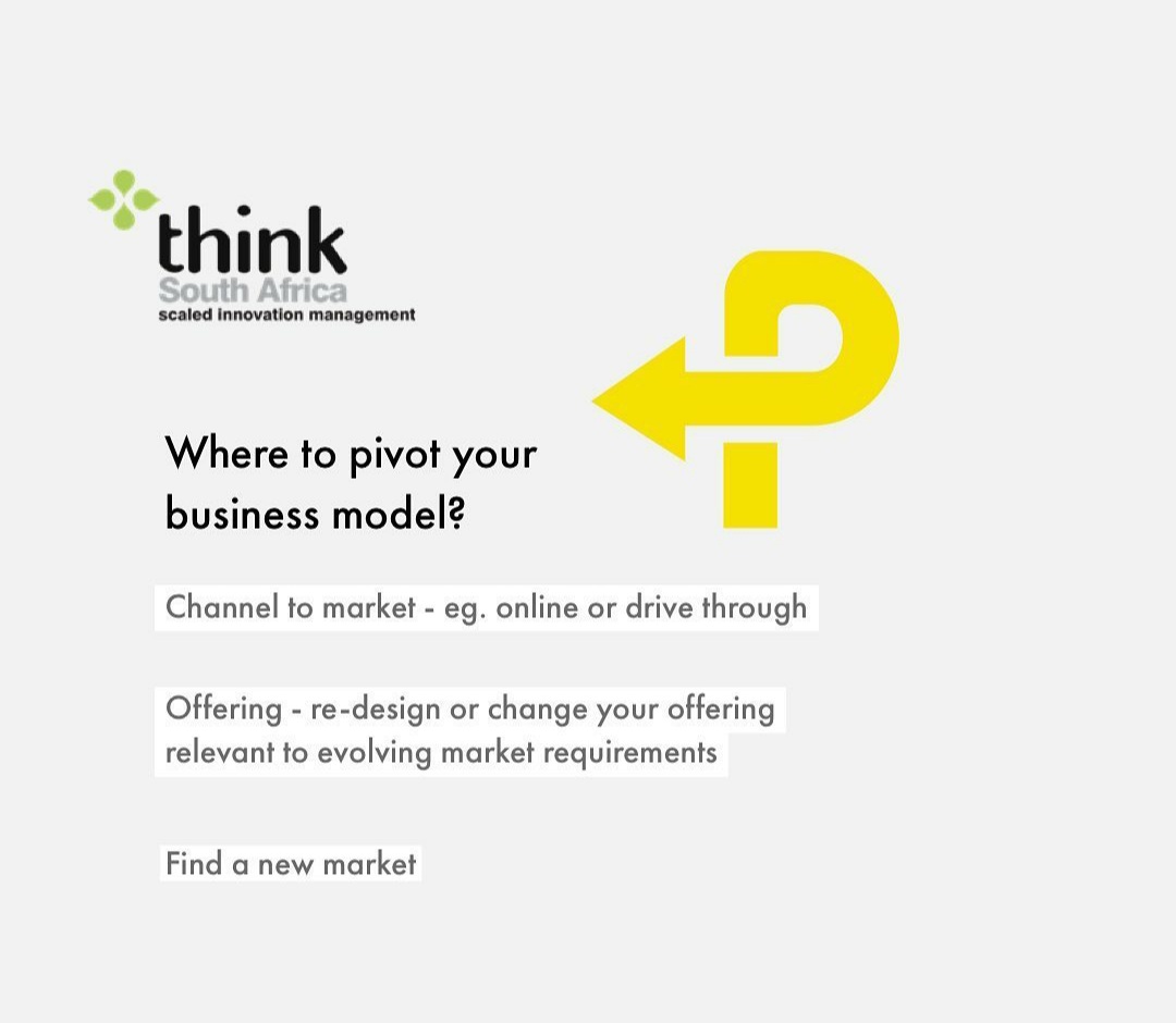 ThinkteamSA's tweet image. For businesses to stay relevant, they need to be flexible to change and have the ability to pivot to always sell solutions #rethink #think #ideas #innovation #entrepreneurs #creativity #problemsolver