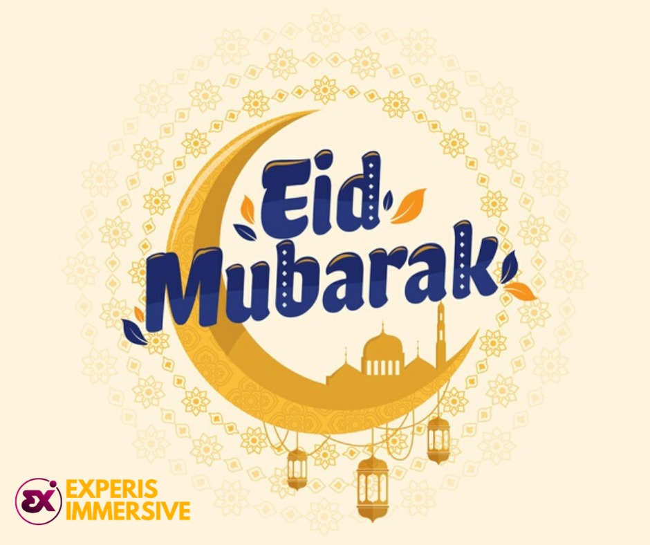 Experisimmerse's tweet image. We wish you and your family a wonderful Eid. 

May Allah accept all our prayers. Happy Eid Mubarak.

#EidUlFitr #eidmubarak2020 #Experisimmersive