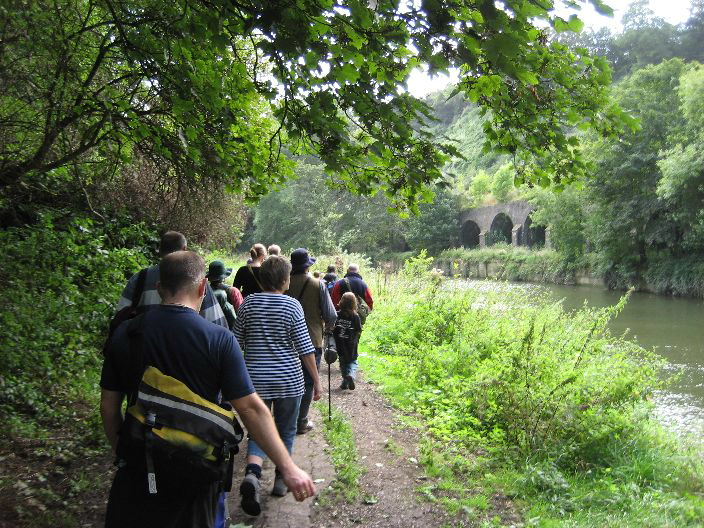 In 2006 the walk started from the car park at Conham and set off up Conham Vale to visit Dundridge Park, followed by Troopers Hill. Then we walked back along the river to catch the ferry to  @Beeses and Eastwood Farm #virtualwalkfest  3/