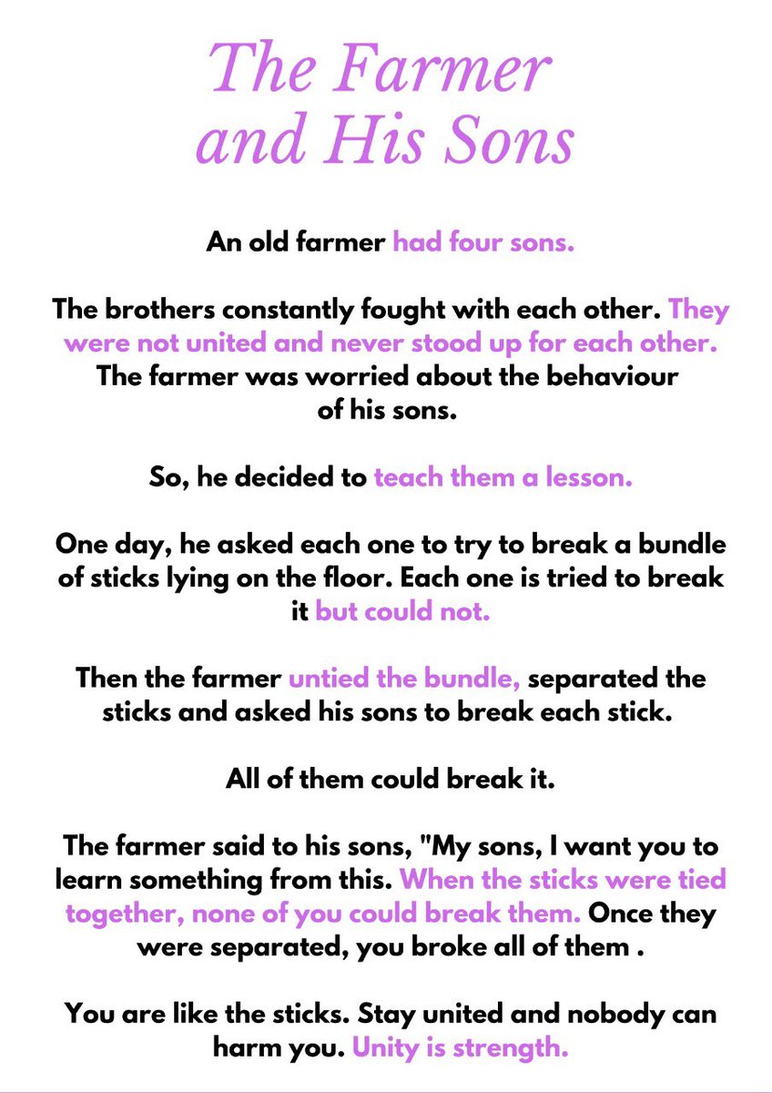 cgibali's tweet photo. Panchatantra Stories Session with CGI Bali #9: "The Farmer and His Sons” — to accompany you as your bedtime story tonight | #stayathome #bedtime #story #animalfable #fable #panchatantra https://t.co/UDuJF03fSk