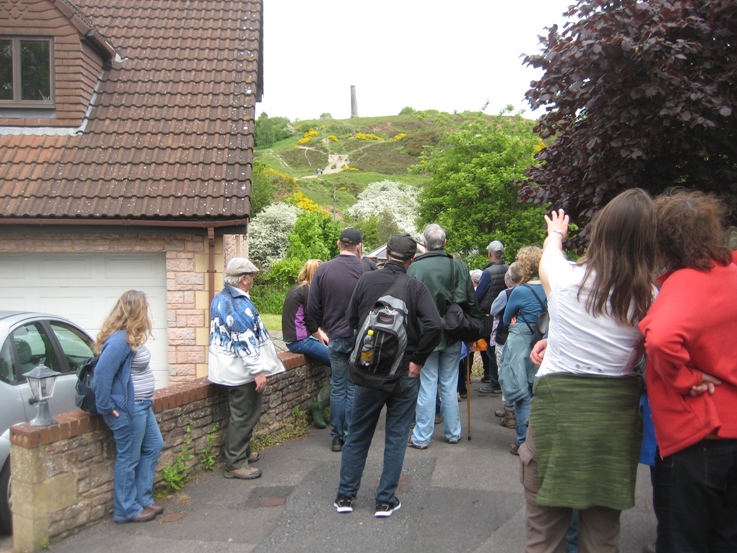 After skipping a year, 2015 was the first time we held walk as part of  @briswalkfest20 - we were joined by  @BristolAvonRT The yellow broom and white hawthorn blossom on Troopers Hill were at their peak & the Hill really looked its best as we approached #virtualwalkfest  11/
