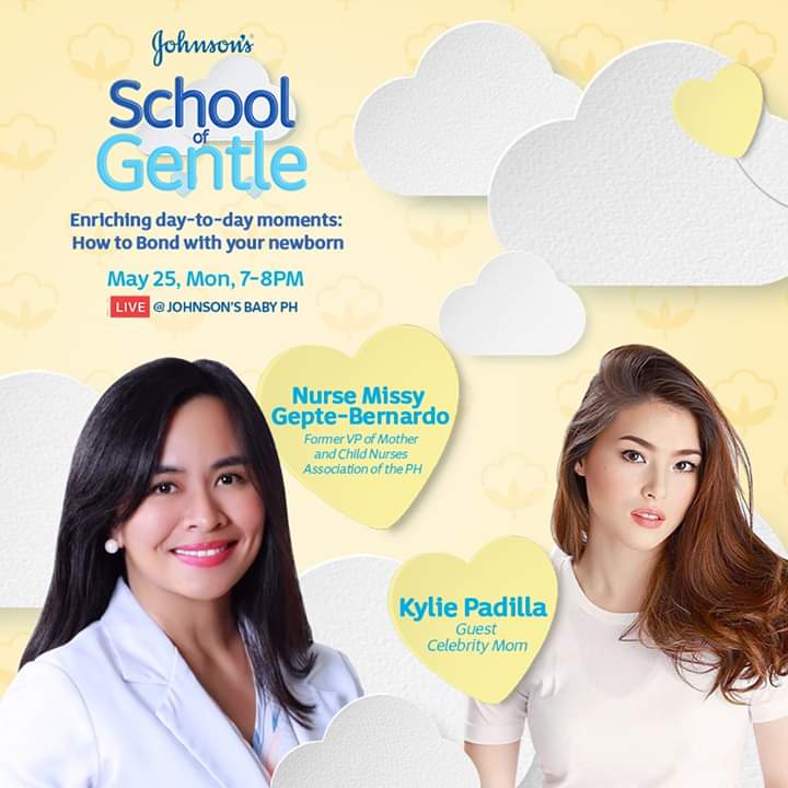Catch KYLIE  PADILLA and the Former VP of the Mother and Child Nurses Association of the Philippines, Nurse Missy Gepte-Bernardo 7-8 PM LIVE at JOHNSON'S BABY PH Official Facebook for the Johnson's School of Gentle! <a href="/kylienicolep/">knp ☽◯☾</a> <a href="/johnsonsbaby/">Johnson's Baby</a>

#KyliePadilla #KylienaticsV