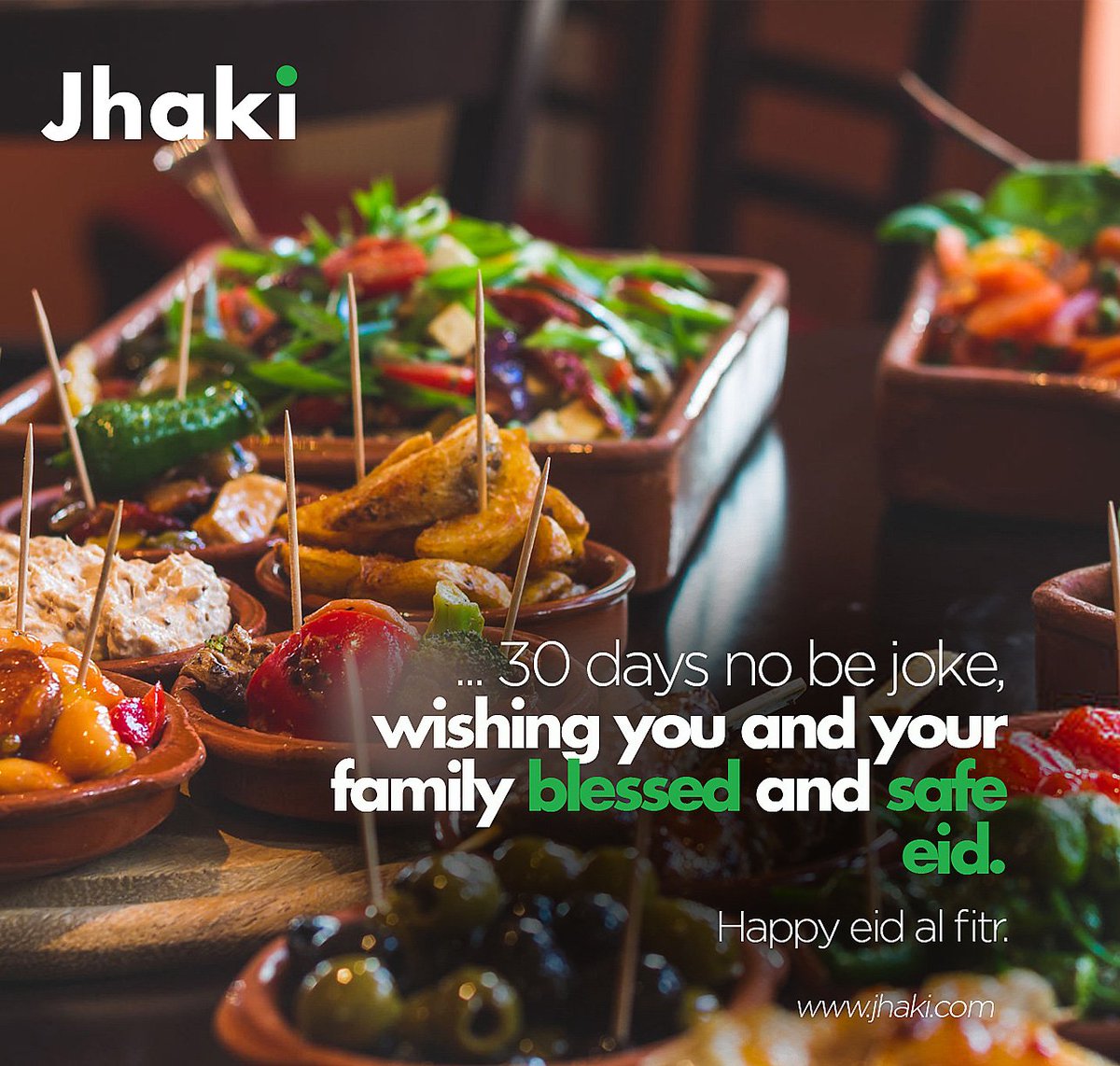 goJhaki's tweet photo. Here's wishing you and your family a blessed and safe eid from all of us @goJhaki

Happy #EidAlFitr #eidmubarak2020 https://t.co/dkDGbBHjOB