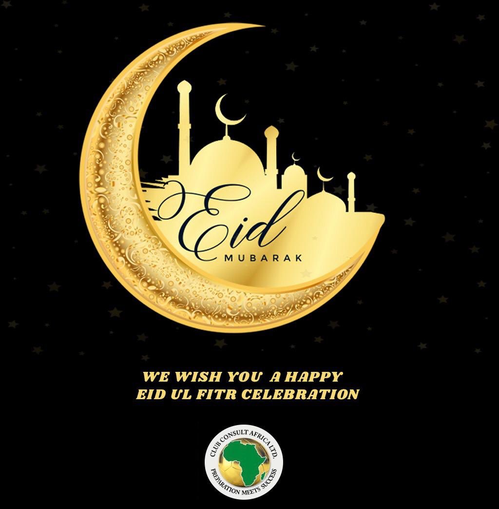 ClubConsultAfr's tweet photo. Eid Mubarak 🙏🏿 https://t.co/J27b3gJpPe