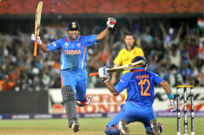 Yuvraj announced the partnership with a boundary at covers and furious cut to point. Raina joined in pulling one to midwicket. The ball travelled to fine leg, third man fence soon. The telling blow came from the youngster when he hit one over long on against Lee to seal the deal.