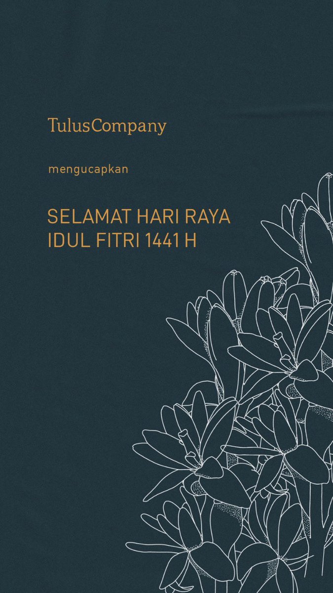 Selamat Hari Raya Idul Fitri 1441 H. Mohon maaf lahir dan batin 🙏🏻