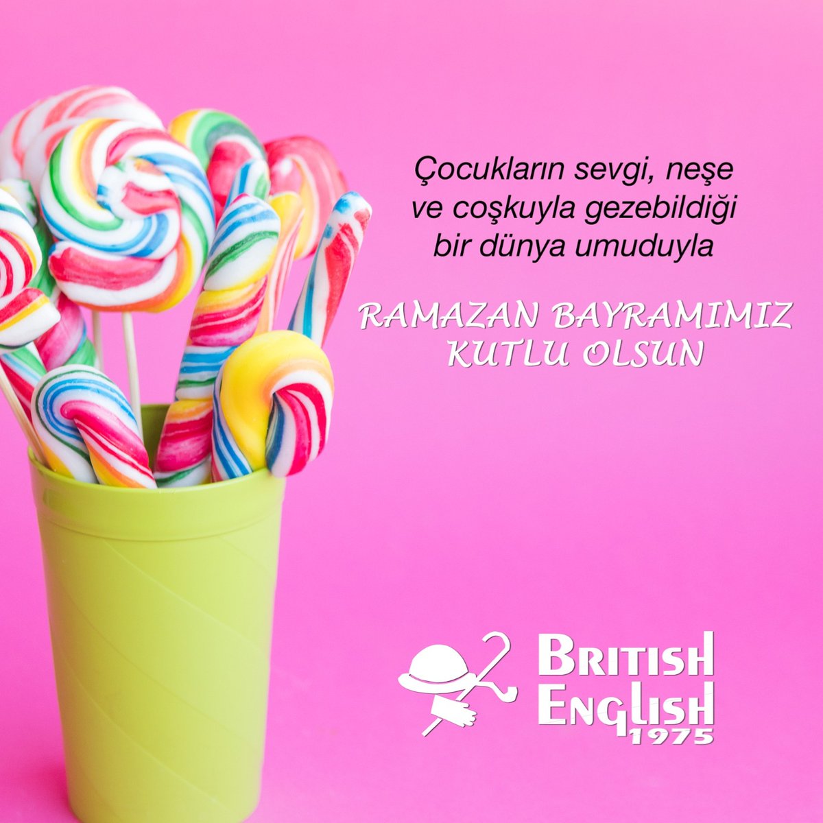 Ramazan Bayramımız Kutlu Olsun.

#RamazanBayramı #BritishEnglish #Bakırköy #Mecidiyeköy #Kadıköy #Ümraniye #İngilizceKursu