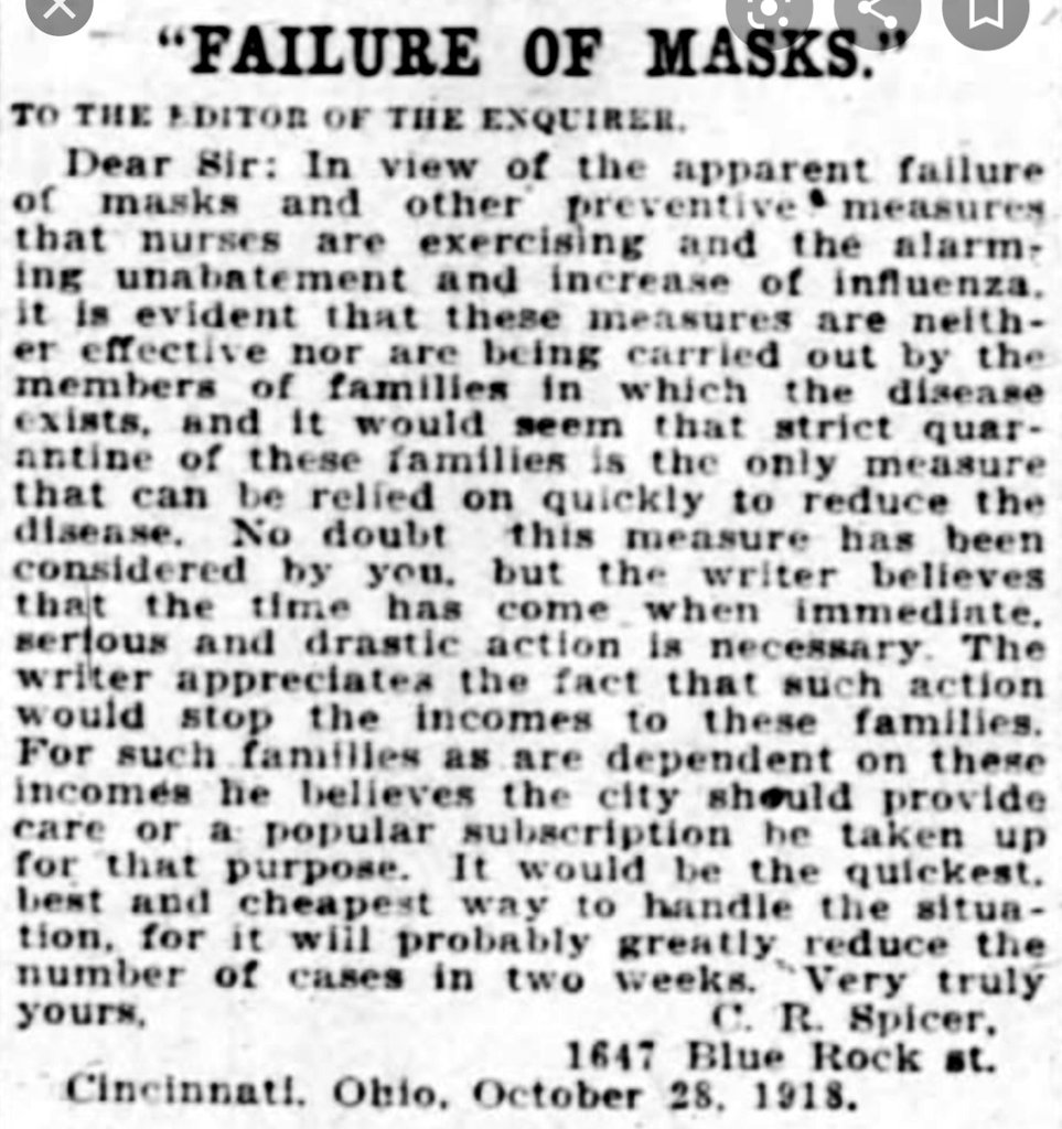 The truth is Philadelphia didn& #39;t end quarantine to hold the parade.There had been no quarantine imposed in the first place.The decision to ban public gatherings, close schools, churches and drinking establishments happened after that.