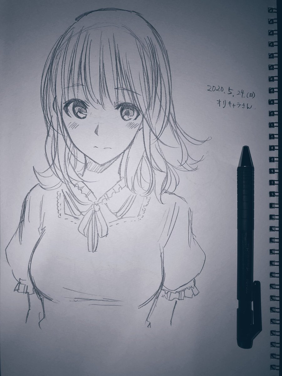 最近何もあげれてない。。とりあえず、なんかラクガキ 
