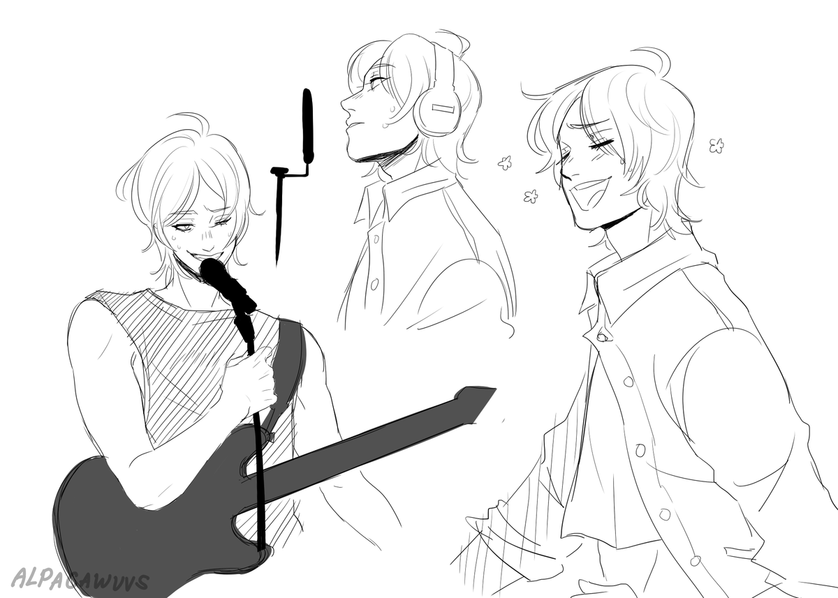 after watching n reading given im tempted to make a bunch of ocs to put in a band sdgijdgnsdjg 