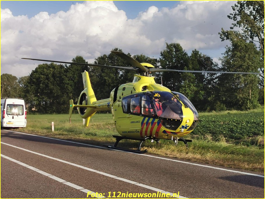 Melding ongeval Donk