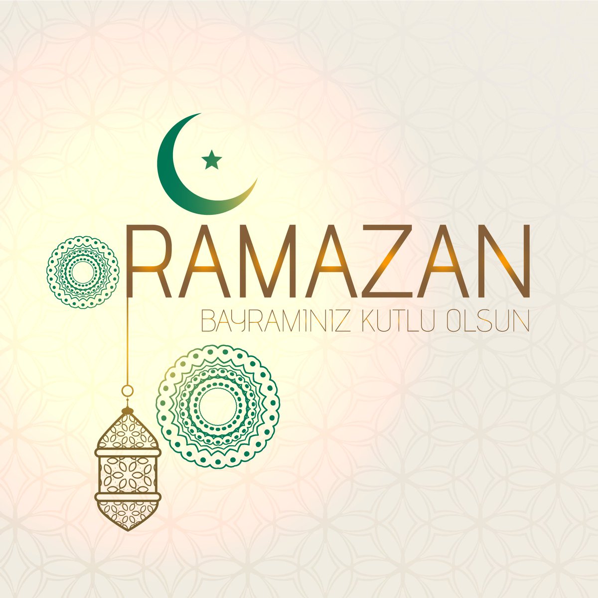 Ramazan Bayramınızı en içten dileklerimizle kutlar, sağlık ve mutluluklar dileriz.
