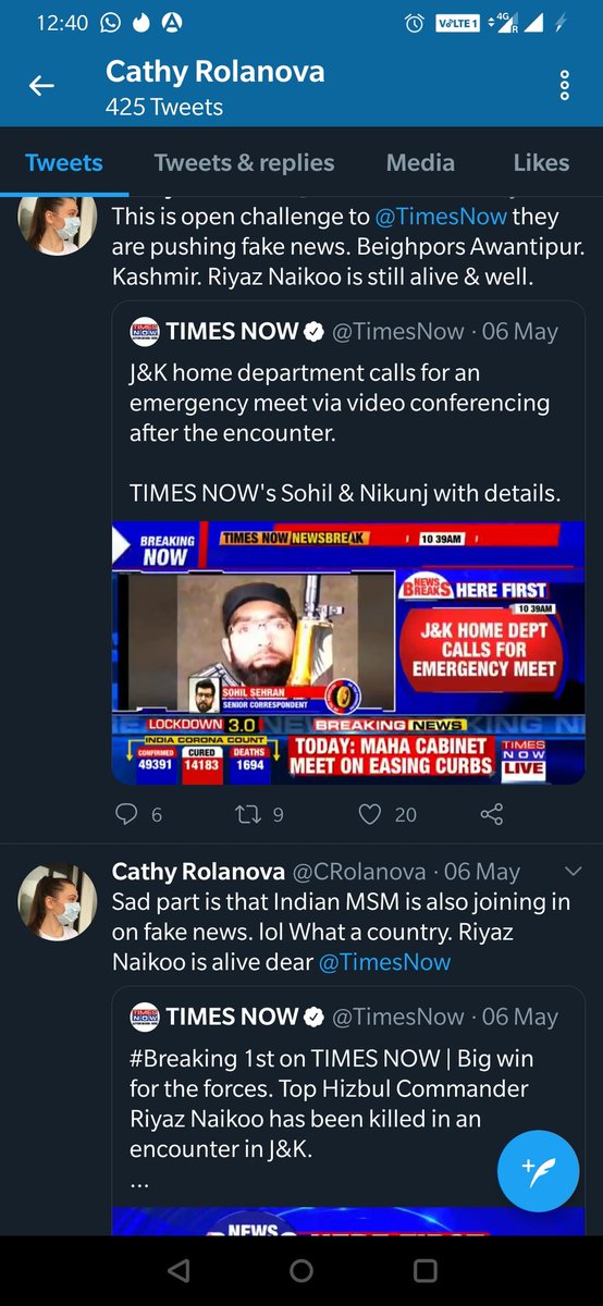 Okay now compare ratio of tweets on Russia to kashmir and India. Its almost hilarious. Fake news to propaganda to even lynching sab masaala milega. But best was this... Russian OSINT handle geting orgasm on name of Riaz Naikoo..Riaz NaiKoo Zinda hai  haan bhai in ur dreams