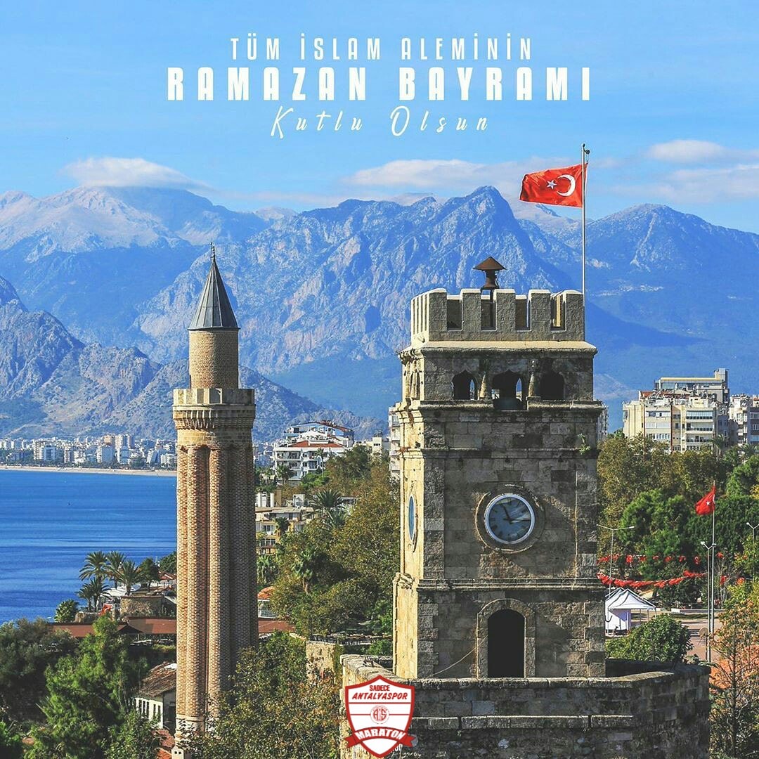 Tüm İslam aleminin Ramazan Bayramı'nı en içten dileklerimzle kutlar, sevdiklerinizle mutlu ve huzurlu bir bayram geçirmenizi dileriz 🇹🇷
#Maratonüst #bizantalyasporuz🔴⚪