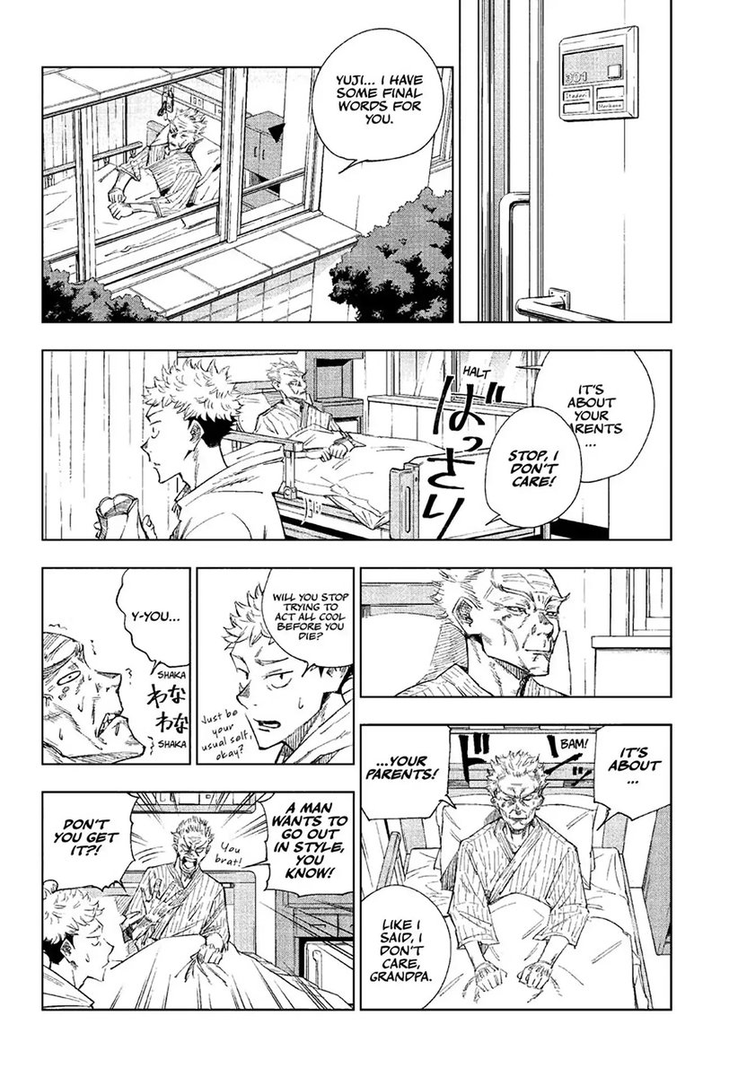 grandpa breaking all rules of manga/anime skfnfbUT OMG WHAT HE JUST D WORDED JUST LIKE THAT?! ARE YOU KIDDING ME?