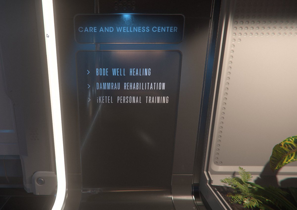 friedrichbode's tweet photo. Wishing you all a relaxing Sunday! If you are interested, I just happen to know a GREAT spot in New Babbage...😏😌 #StarCitizen https://t.co/7hllpmiiyR