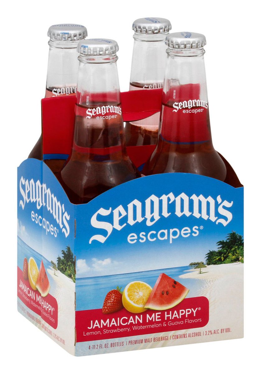 O hare: Seagrams Jamaican me happy