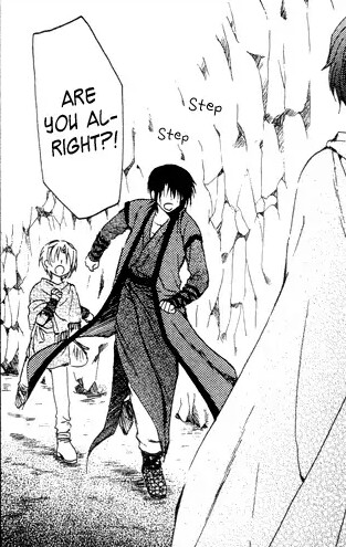 ch 20hak giving fan service and getting worried over yona uwu