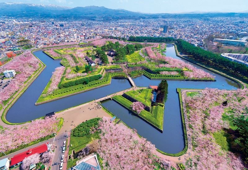 5. Goryōkaku fort, Japan (1864)