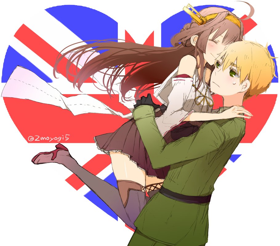 もよぎ フォルダ整理してたら7年前 に描いた艦ヘタ 艦これとヘタリアのクロスオーバー がたくさん出てきた 貼っちゃお